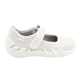 Scarpe veloci argento per bambini Befado 109P222 d'argento grigio