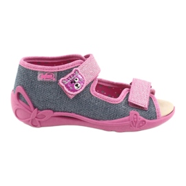 Scarpe per bambini Befado gialle 342P017 rosa