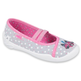 Scarpe per bambini Befado 116X285 rosa grigio