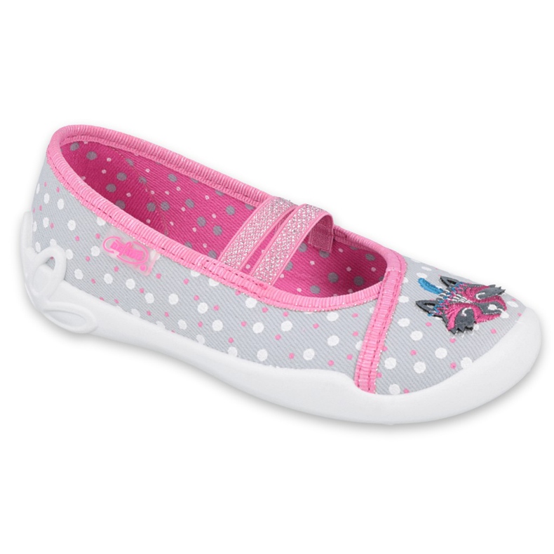 Scarpe per bambini Befado 116X285 rosa grigio