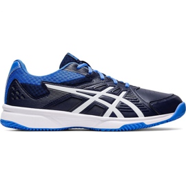 Scarpe Asics Court Slide Clay M 1041A036-408 bianco blu navy blu