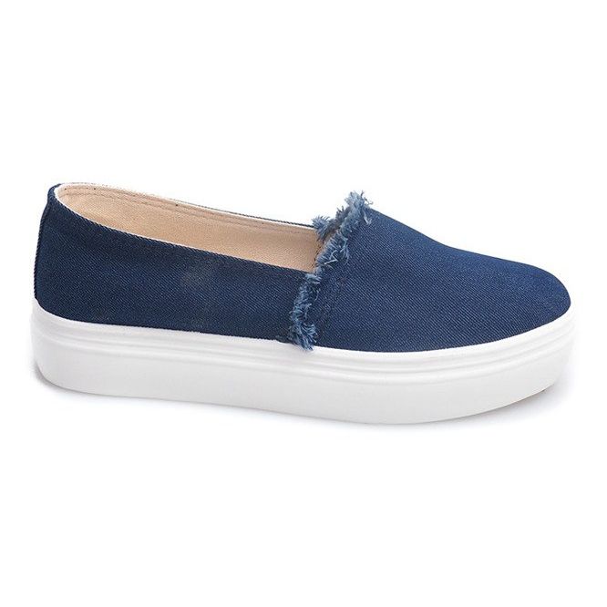 Slip On Jeans 80138 Blu Navy