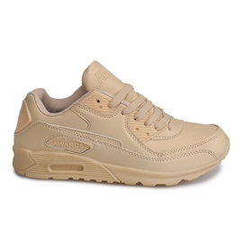 Scarpe Sportive Sneakers Neon LC4005 Beige nero