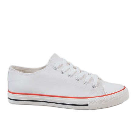 Sneakers classiche da uomo bianche X-215 bianca