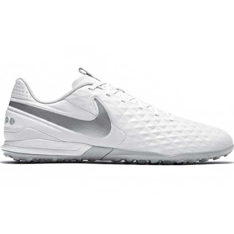 Scarpa da calcio Nike Tiempo Legend 8 Academy Tf AT6100 100 bianca bianca
