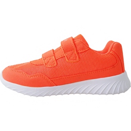 Scarpe per bambini Kappa Cracker Ii K bianco corallo 260647K 2910 arancia