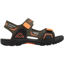 Kappa Pure K Footwear Sandali da bambino verde-arancio 260594K 3144 arancia