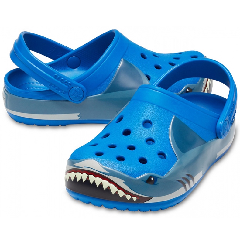 Crocs for kids Fun Lab Shark Band Clg K blu 206271 4JL