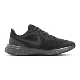 Nike Revolution 5 scarpe da corsa nere BQ5671 001 nero