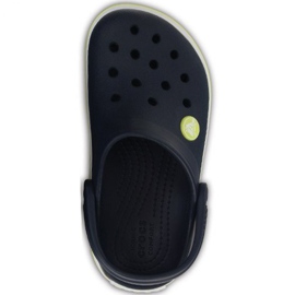 Scarpe Crocs Crocband Clog K Jr. 204537 42K nero blu navy verde