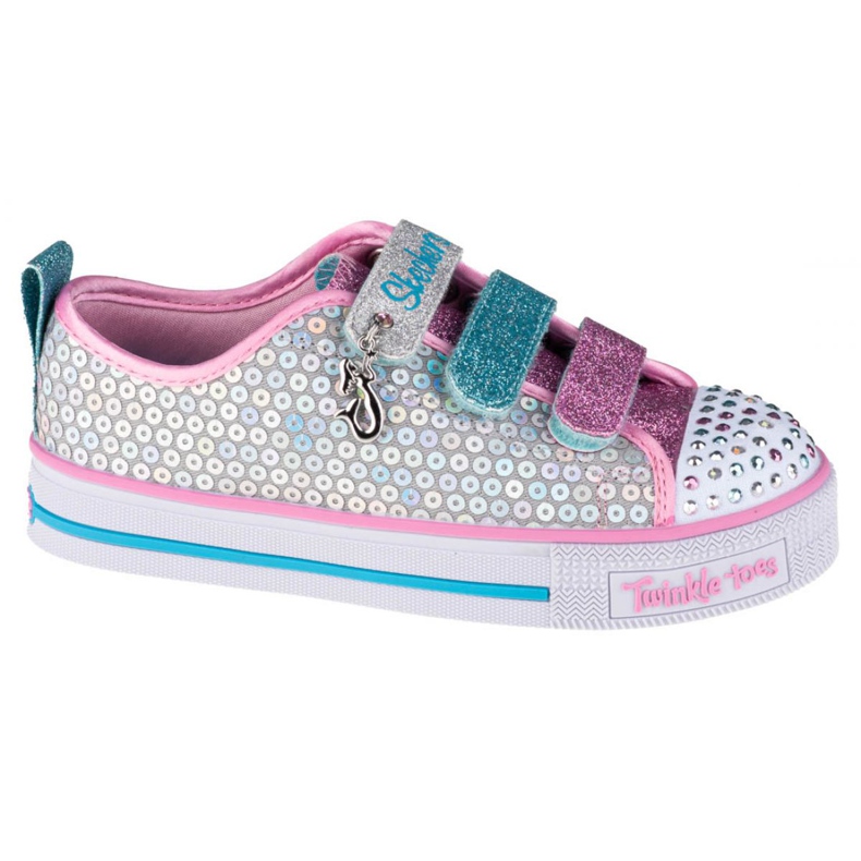 Scarpe Skechers Twinkle Lite Jr 20062L-SMLT multicolore