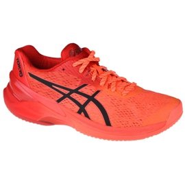 Scarpe da pallavolo Asics Sky Elite Ff Tokyo M 1051A055-701 rosso arance e rossi