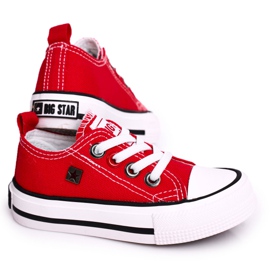 Sneakers basse classiche per bambini Big Star HH374092 Rosse ['rosso'] rosso