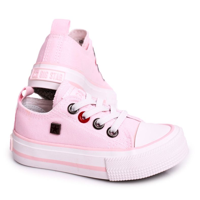 Sneakers basse classiche per bambini Big Star HH374093 Rosa