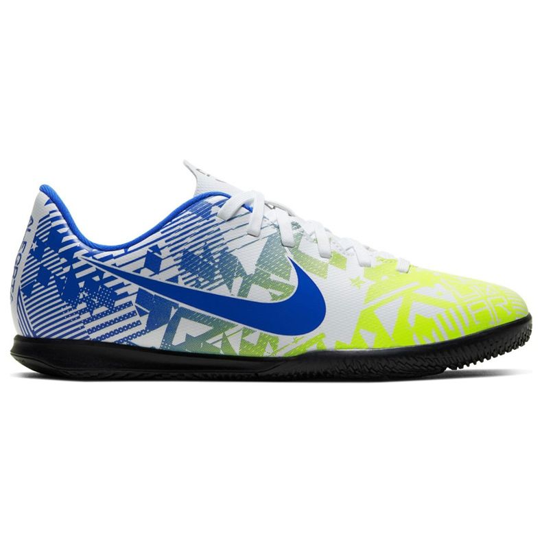 Nike Mercurial Vapor 13 Club Njr Ic Junior CV9352 104 scarpe da calcio bianco, blu multicolore