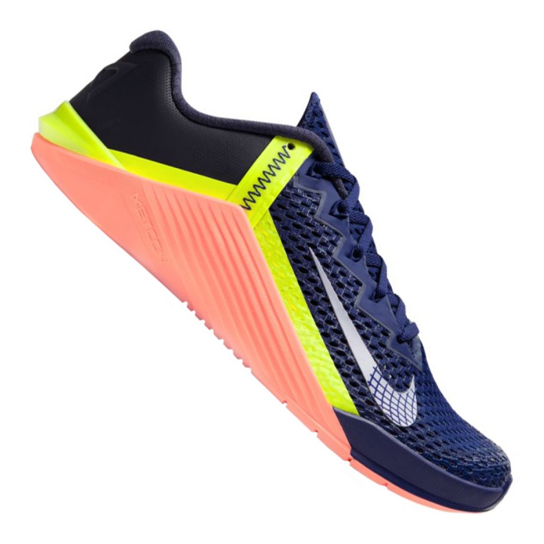 Scarpa da allenamento Nike Metcon 6 M CK9388-400 nero multicolore