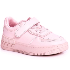 Apawwa Scarpe Sportive Per Bambini Con Velcro Rosa Airy