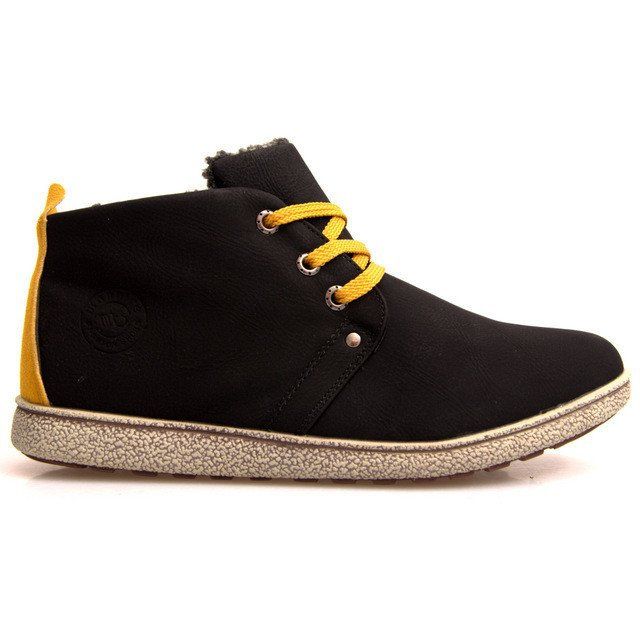 Sneakers alte isolate 3021 nere nero
