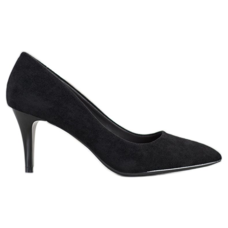 Goodin Décolleté in pelle scamosciata nero