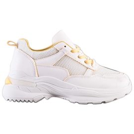 SHELOVET Sneakers bianche classiche bianco