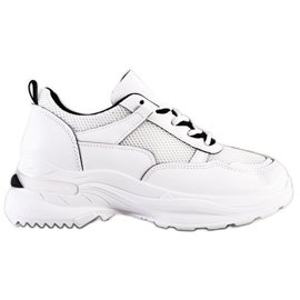 SHELOVET Sneakers bianche classiche bianco