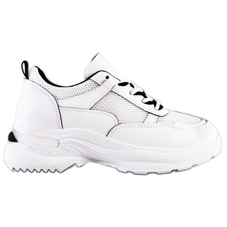 SHELOVET Sneakers bianche classiche bianca