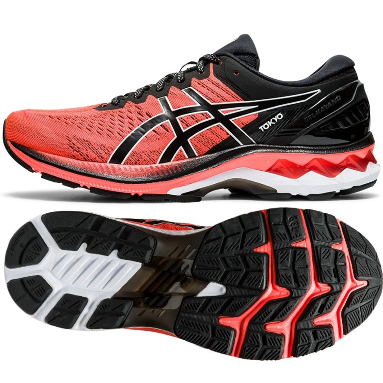 Asics Gel Kayano 27 Tokyo M 1011B077-600 nero rosso