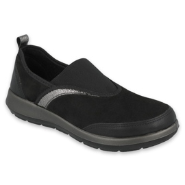 Scarpe da donna Befado 156D006 nero argento