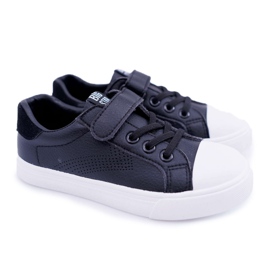 Sneakers Bambini Con Velcro Big Star DD374108 Nere ['nero'] nero