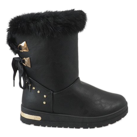 Stivali da neve da donna AN-107 neri nero