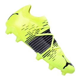 Scarpe da calcio Puma Future Z 1.1 Fg / Ag M 106028-01 giallo, nero, grigio/argento multicolore