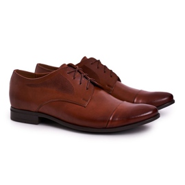 Bednarek Polish Shoes Pantofole da uomo in pelle marrone Bednarek