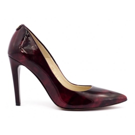 Tacchi alti bordeaux Neścior 006-C rosso