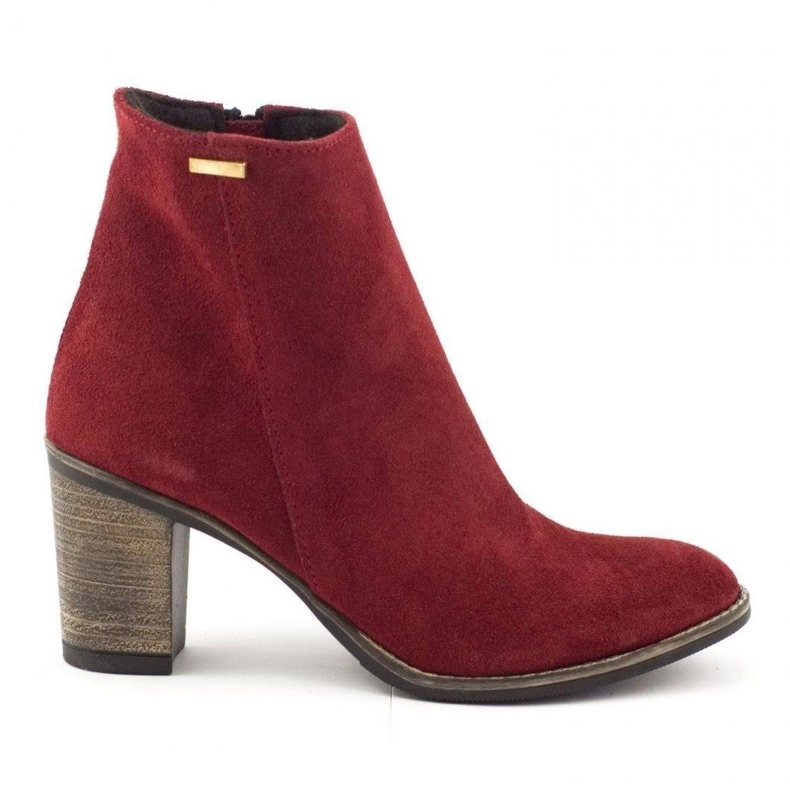 Olivier Stivaletti Sara Borgogna con tacco alto rosso