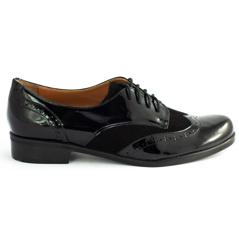 Lizard Scarpe stringate da donna 04542 nere nero
