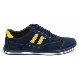 ABIS Scarpe da uomo 1801N blu navy