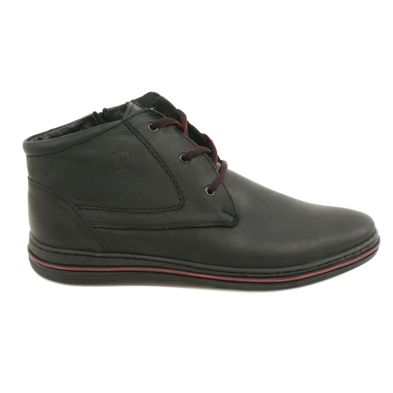 Polbut 339 scarpe da uomo nere nero