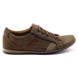 KOMODO Scarpe da uomo 854 Marrone