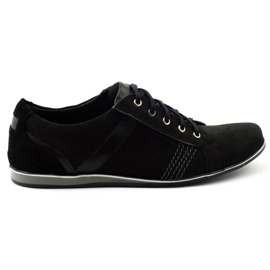 KOMODO Scarpe da uomo 854 Nere nero