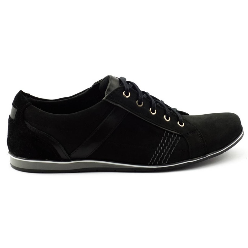 KOMODO Scarpe da uomo 854 Nere nero