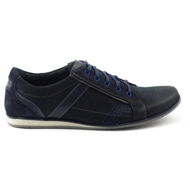 KOMODO Scarpe da uomo 854 Granat blu navy