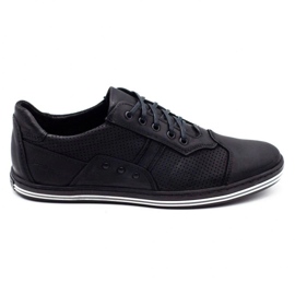 Polbut 1801P scarpe da uomo casual nere nero