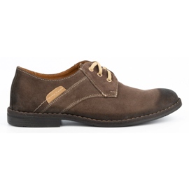 KENT 272 scarpe da uomo casual marroni marrone