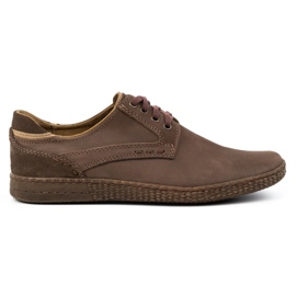KOMODO Scarpe casual da uomo 848 marrone