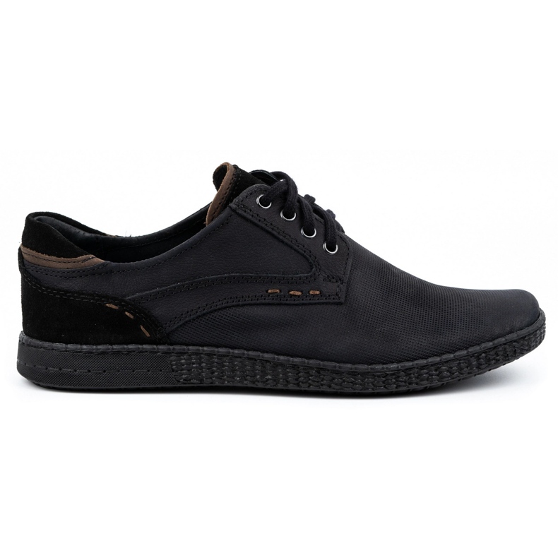 KOMODO Scarpe casual da uomo 848 nere nero