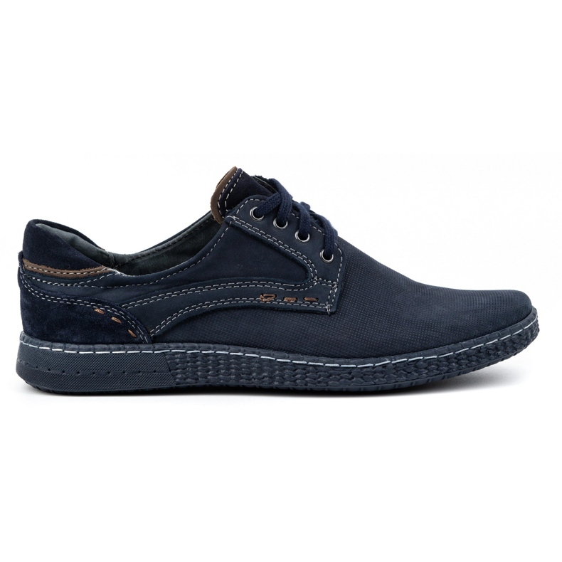 KOMODO Scarpe casual da uomo 848 blu navy