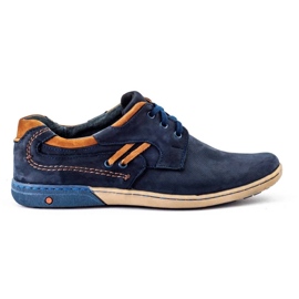 KOMODO Scarpe casual da uomo 861L blu navy