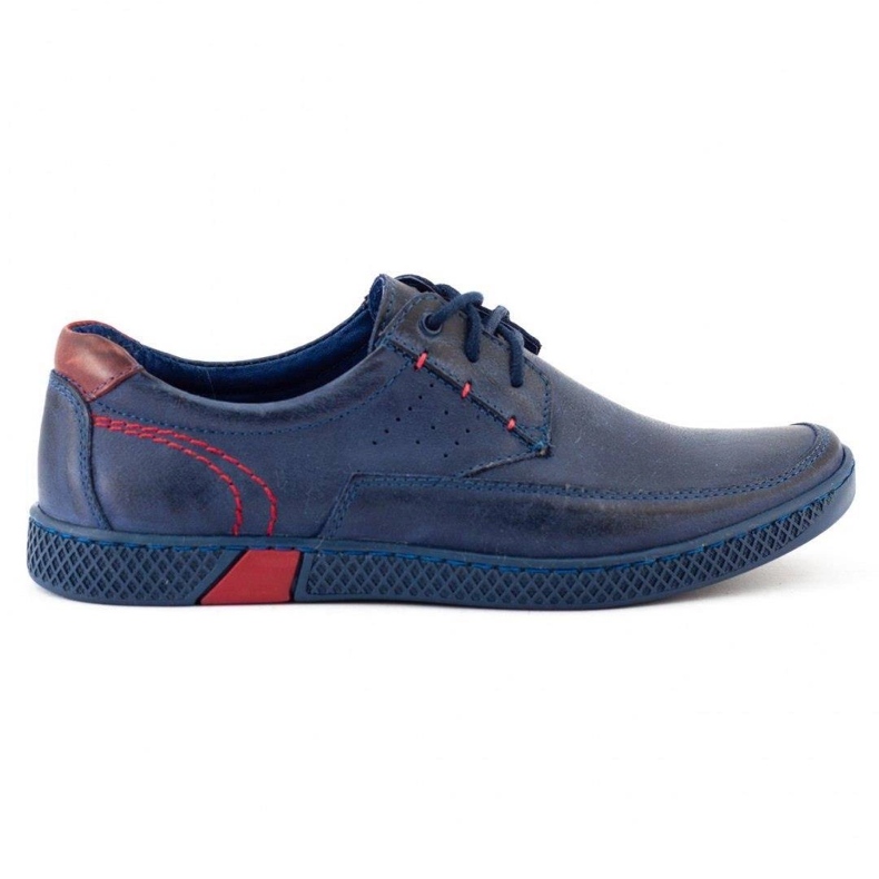 KOMODO Scarpe casual da uomo 911 blu navy