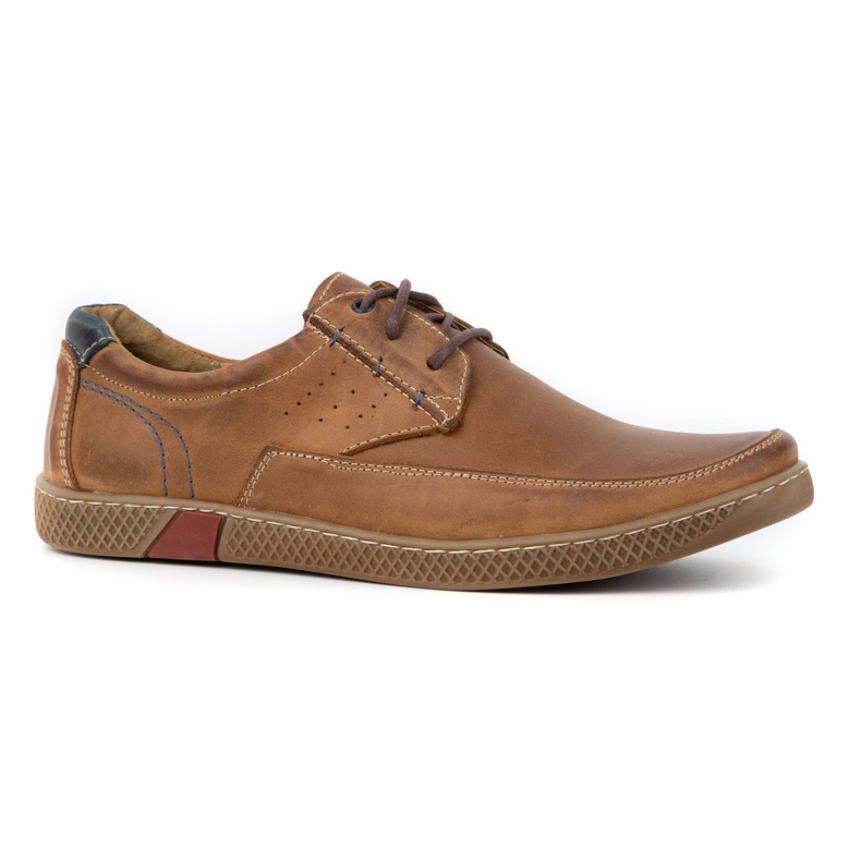 KOMODO Scarpe casual da uomo 911 rosse multicolore