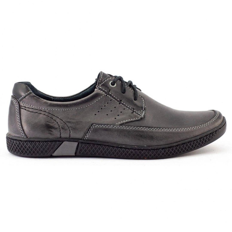 KOMODO Scarpe da uomo casual grigie 911 grigio